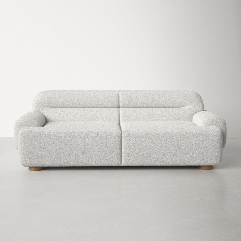 Cb2 logan deals boucle sofa