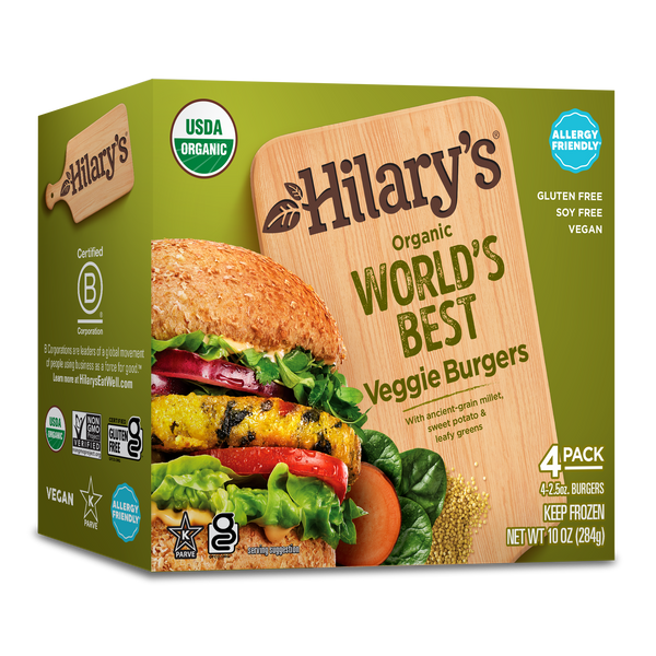 Hilary's Organic World's Best Veggie Burgers