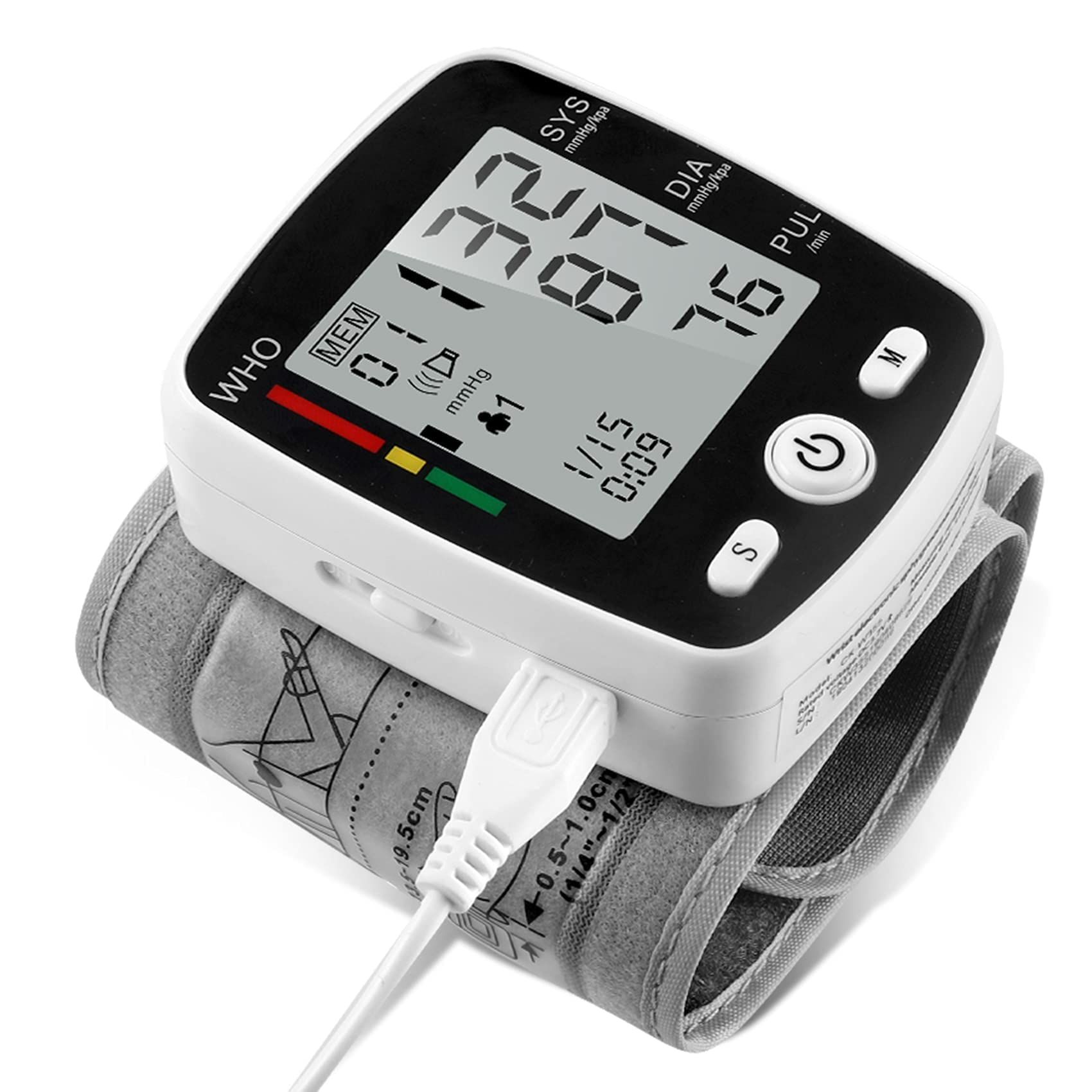 Portable blood pressure clearance monitor