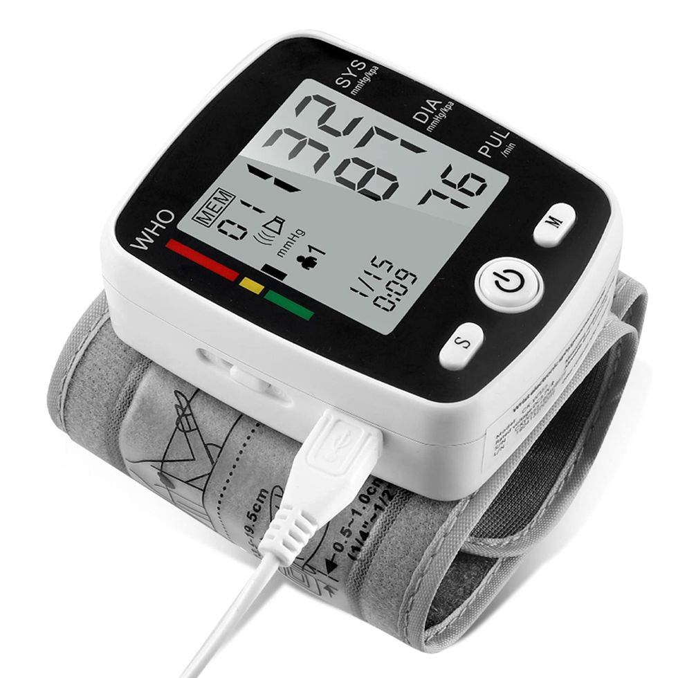 At-Home Blood Pressure Monitor w/ LED Digital Screen (FDA Approved)