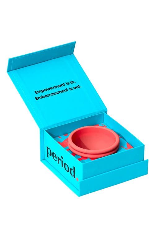Cora Reusable Leak Protection Period Disc, Menstrual Cup Alternative, Light  or Heavy Flow