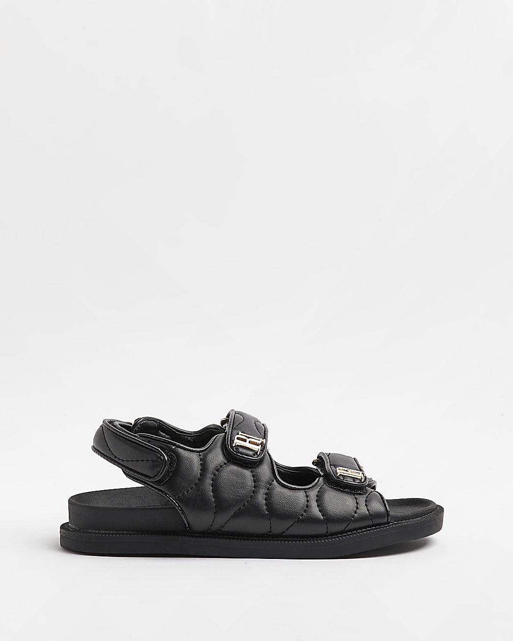 River island sale quilted sandals