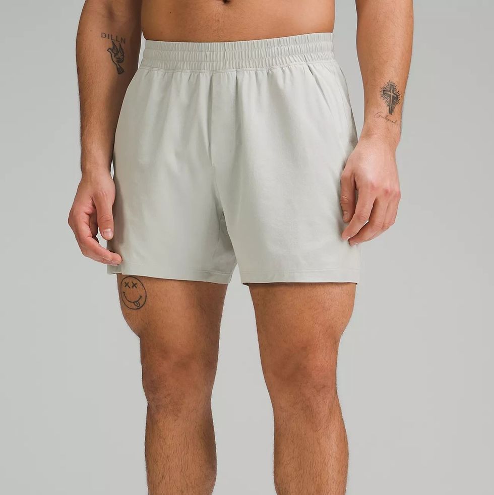 Mens Mid Waist Beach Shorts Casual Workout Summer Short Pants Elastic  Waisted Bottoms