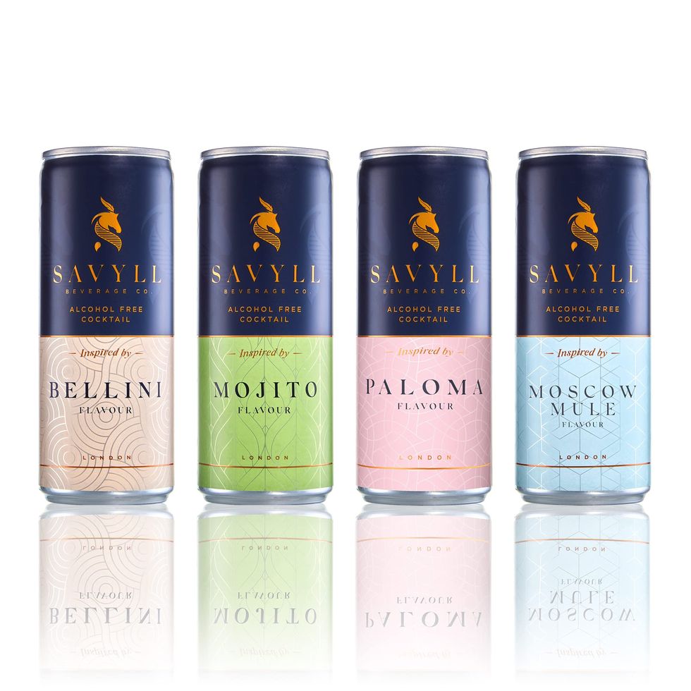 Savyll Alcohol-Free Cocktails (Case of 4 x 250ml Cans)
