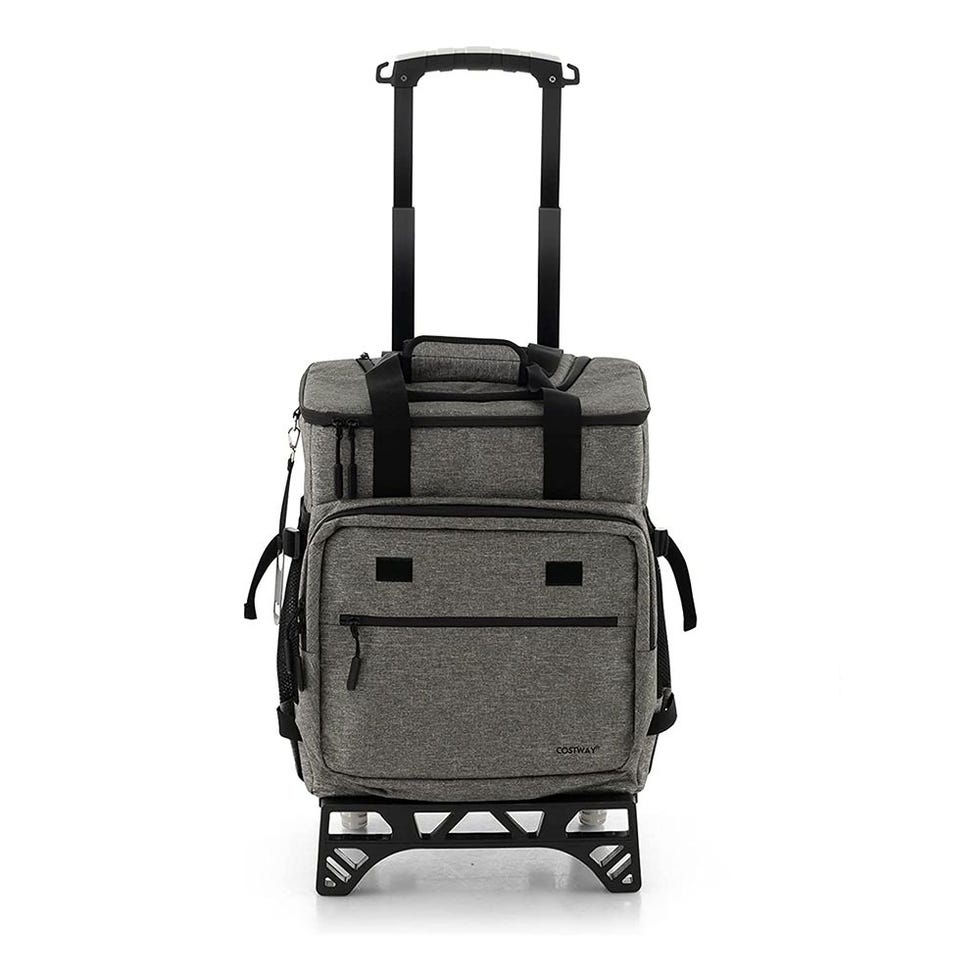 Goplus Collapsible Rolling Cooler