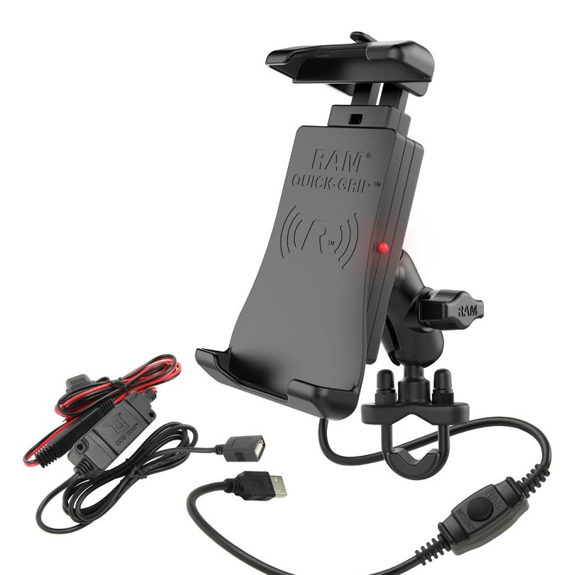 RAM Mounts Quick-Grip Mount with Wireless Charging