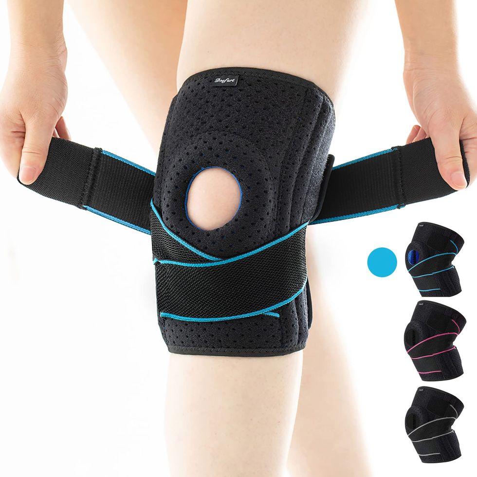 Bracetop 1 Pc Adjustable Knee Braces For Knee Pain With Side
