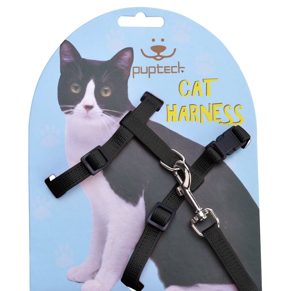 Escape Proof Reflective Cat Harness and Leash - PUPTECK