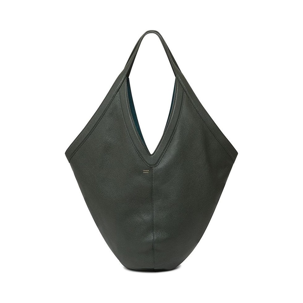 Soft M Leather Hobo Bag