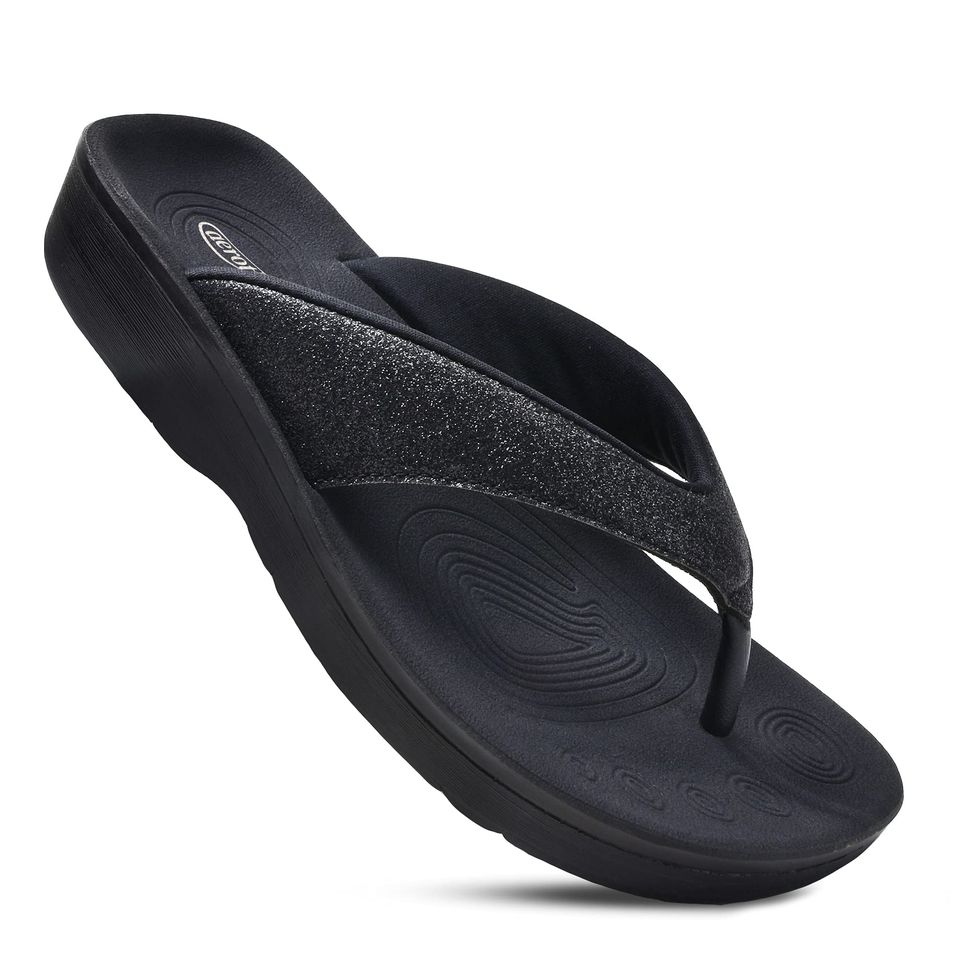 Keeping It Cool Flip Flops - Black 6  Flip flops, Flip flop shoes, Womens  flip flops