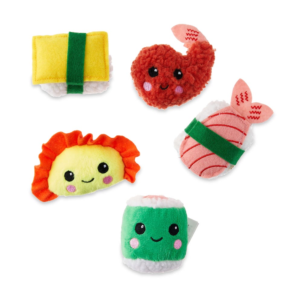 Bento Box Sushi Cat Toy with Catnip Bento Box Sushi Cat Toy with Catnip