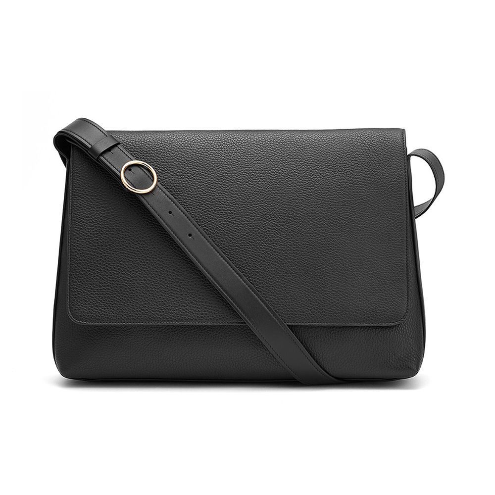 Black messenger 2024 bag for women