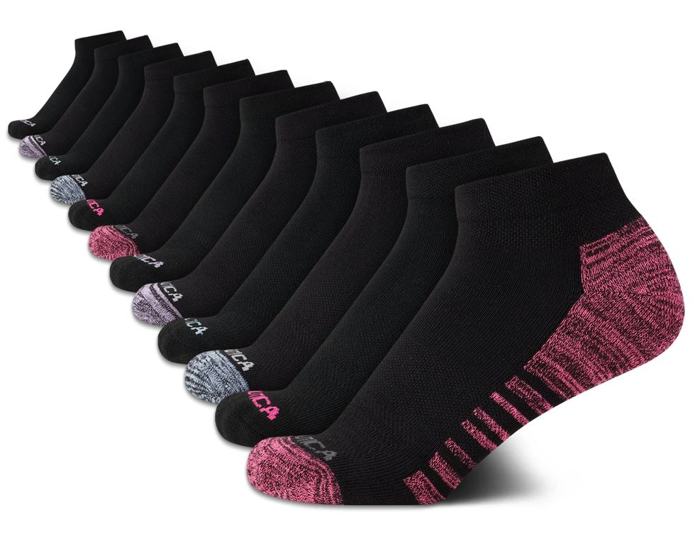 Hylaea Athletic Running Socks Cushion Padded Moisture Wicking Low Cut Size  XL 