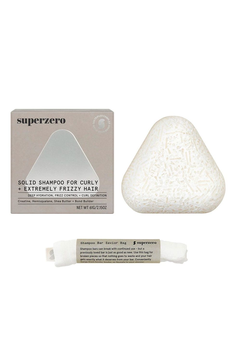 Solid Shampoo for Curly + Extremely Frizzy Hair Solid Shampoo for Curly + Extremely Frizzy Hair