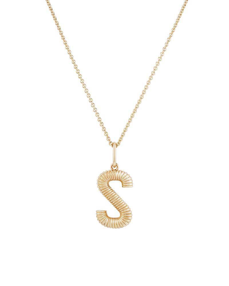 Initial Z Necklace Adjustable 41-46cm/16-18' in 18k Gold Vermeil on  Sterling Silver | Jewellery by Monica Vinader