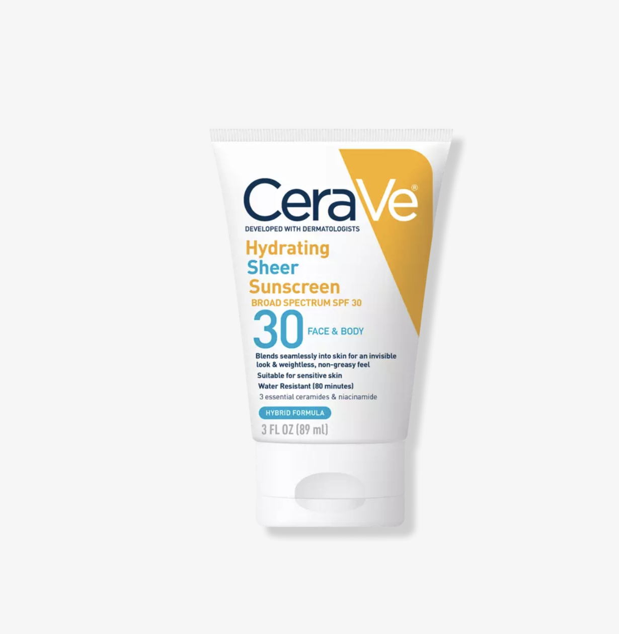 CERAVE HYDRATING SHEER SUNSCREEN SPF 30 FOR FACE AND BODY REVIEW Does  CeraVe sunscreen clog pores