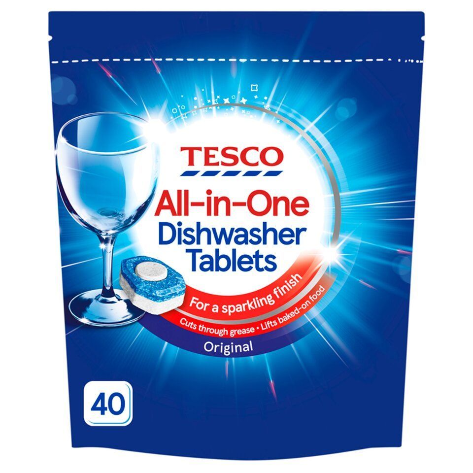 Tesco All-in-One Dishwasher Tablets