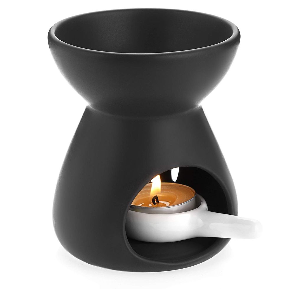 Decorative Wax Melt Burner with Little Candle Spoon