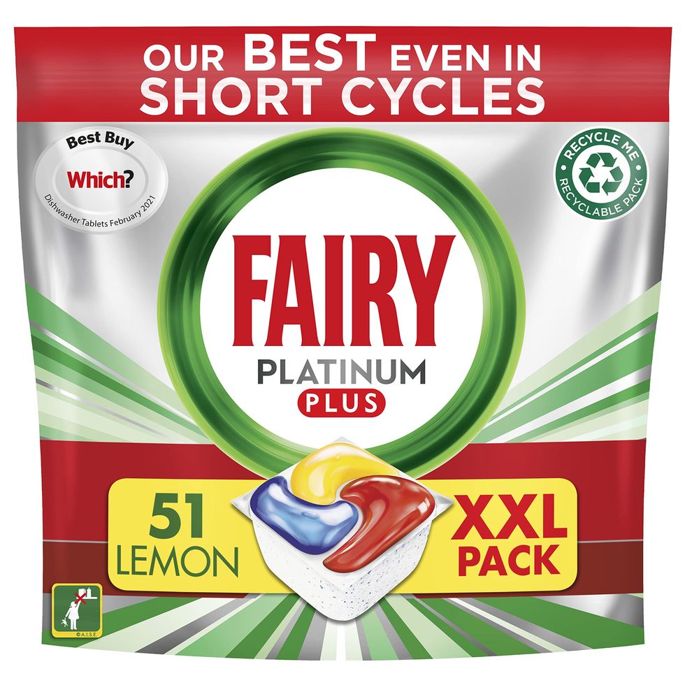 Fairy Platinum Plus All-In-1 Dishwasher Tablets