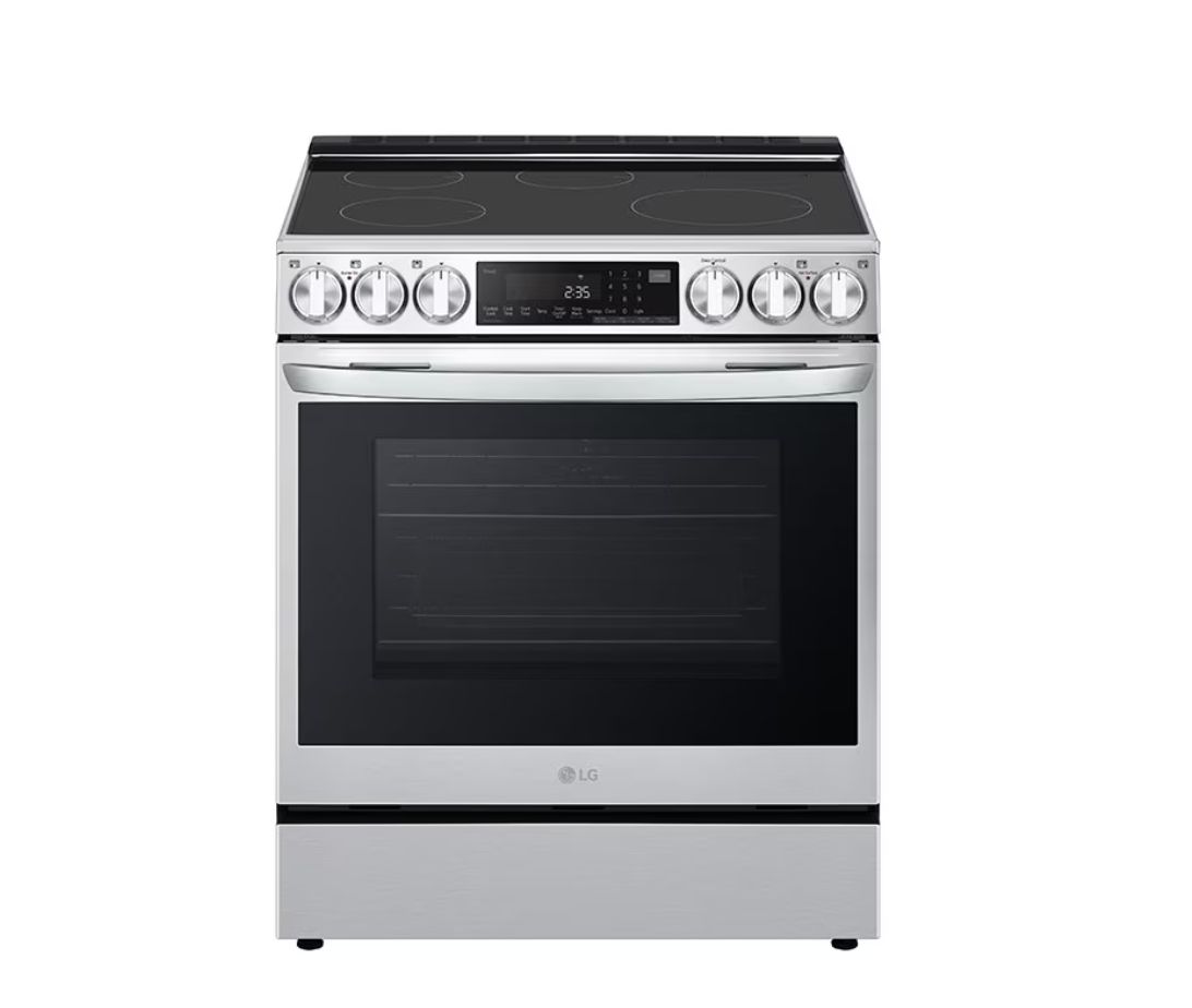  lg smart induction slidein range with airfry