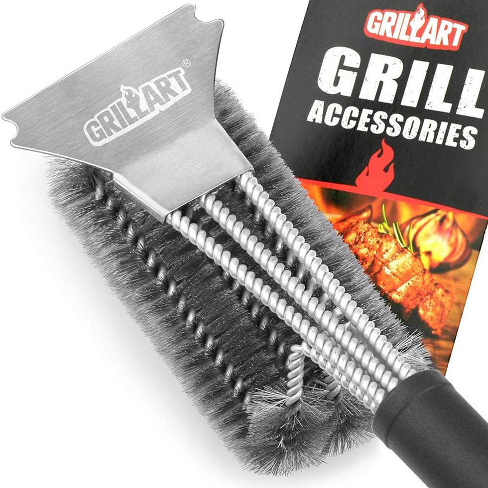 Grillart heavy duty bbq grill tools/ accessories stainless steel 4