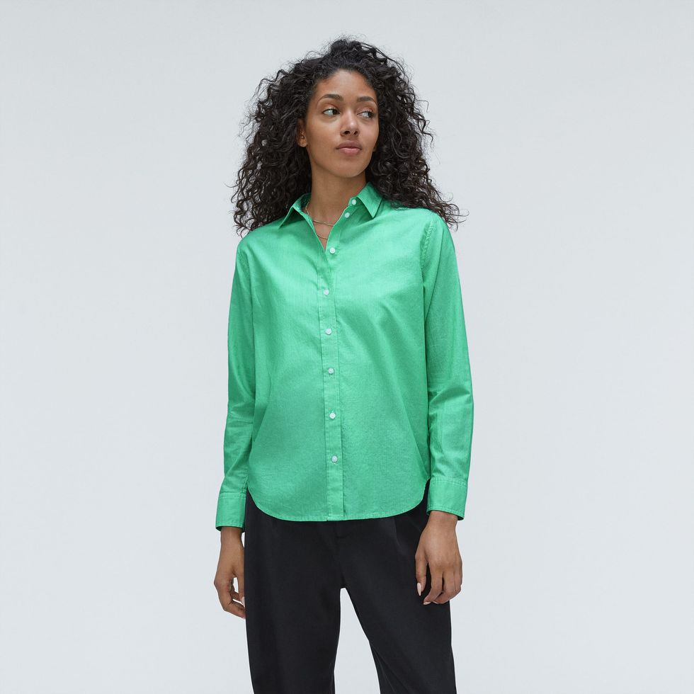 Silky Cotton Relaxed Shirt