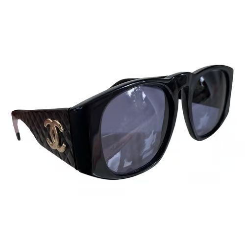 vintage black chanel sunglasses