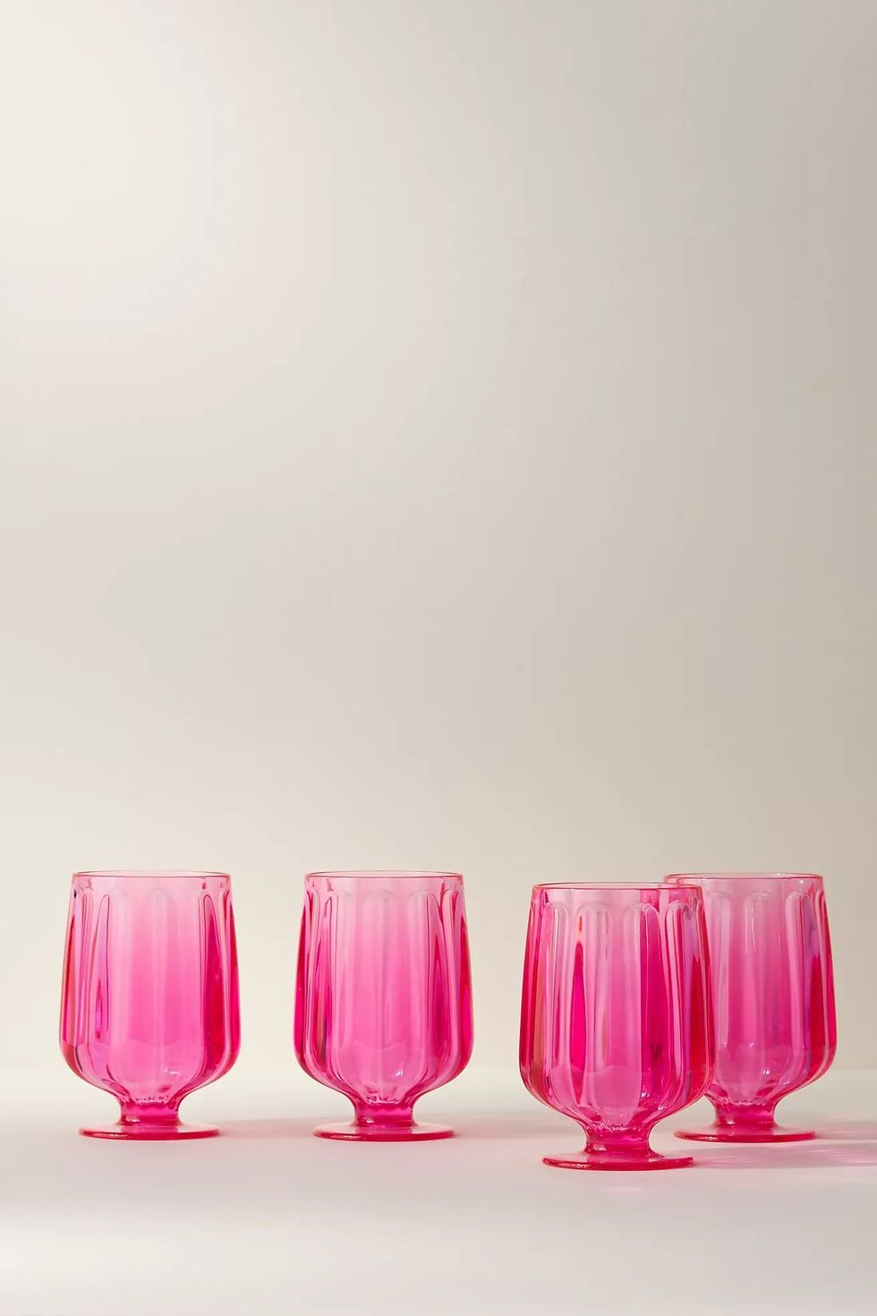 Set of 4 Lucia Goblet Wine Glasses
