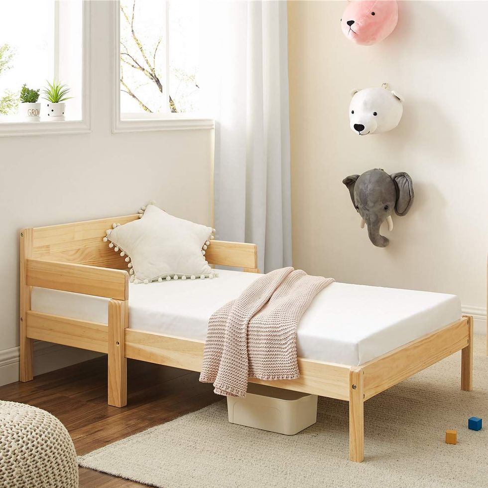 2-In-1 Convertible Toddler Bed