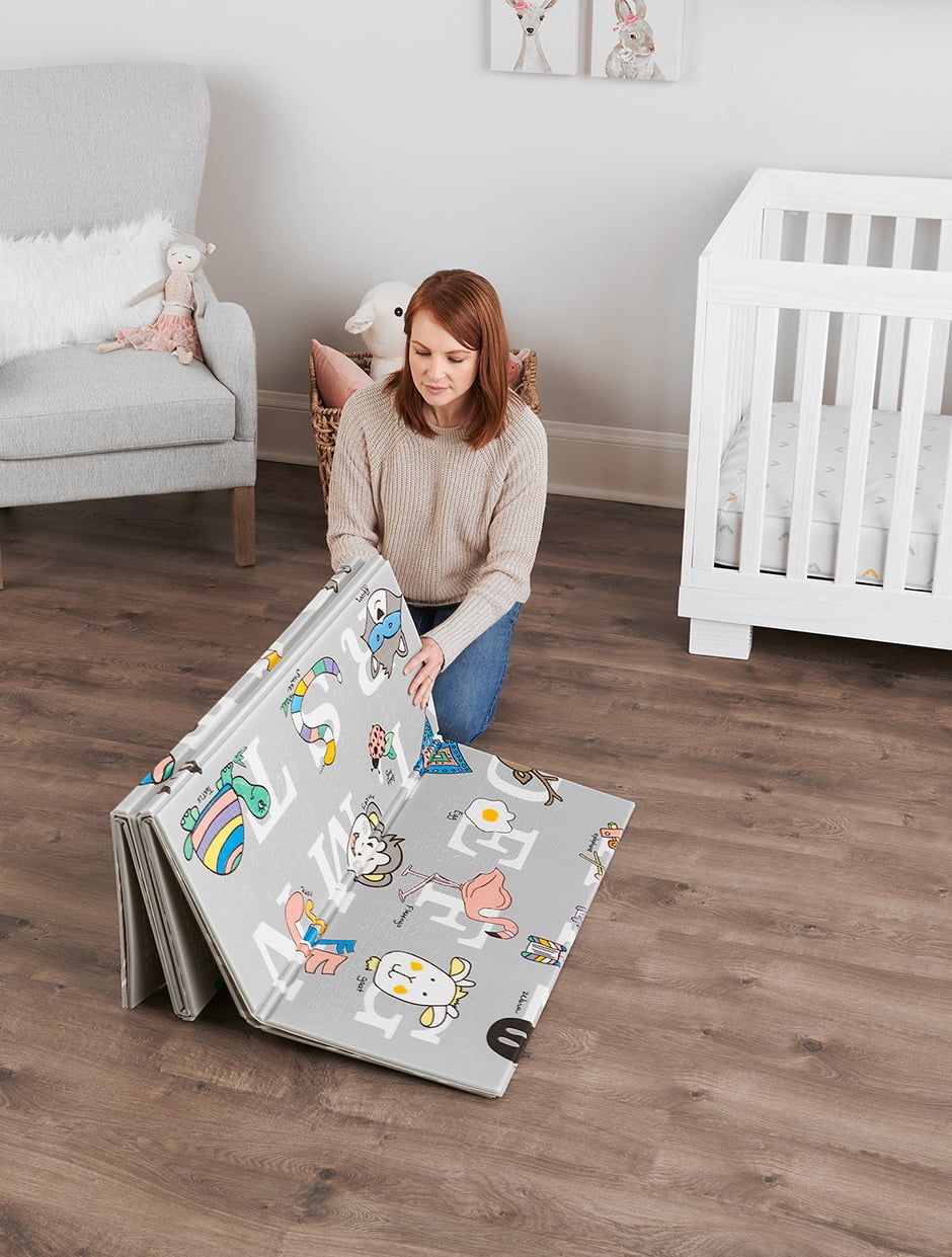 Folding baby cheap play mat