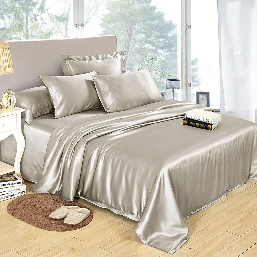 19-Momme Seamless Silk Sheets Set