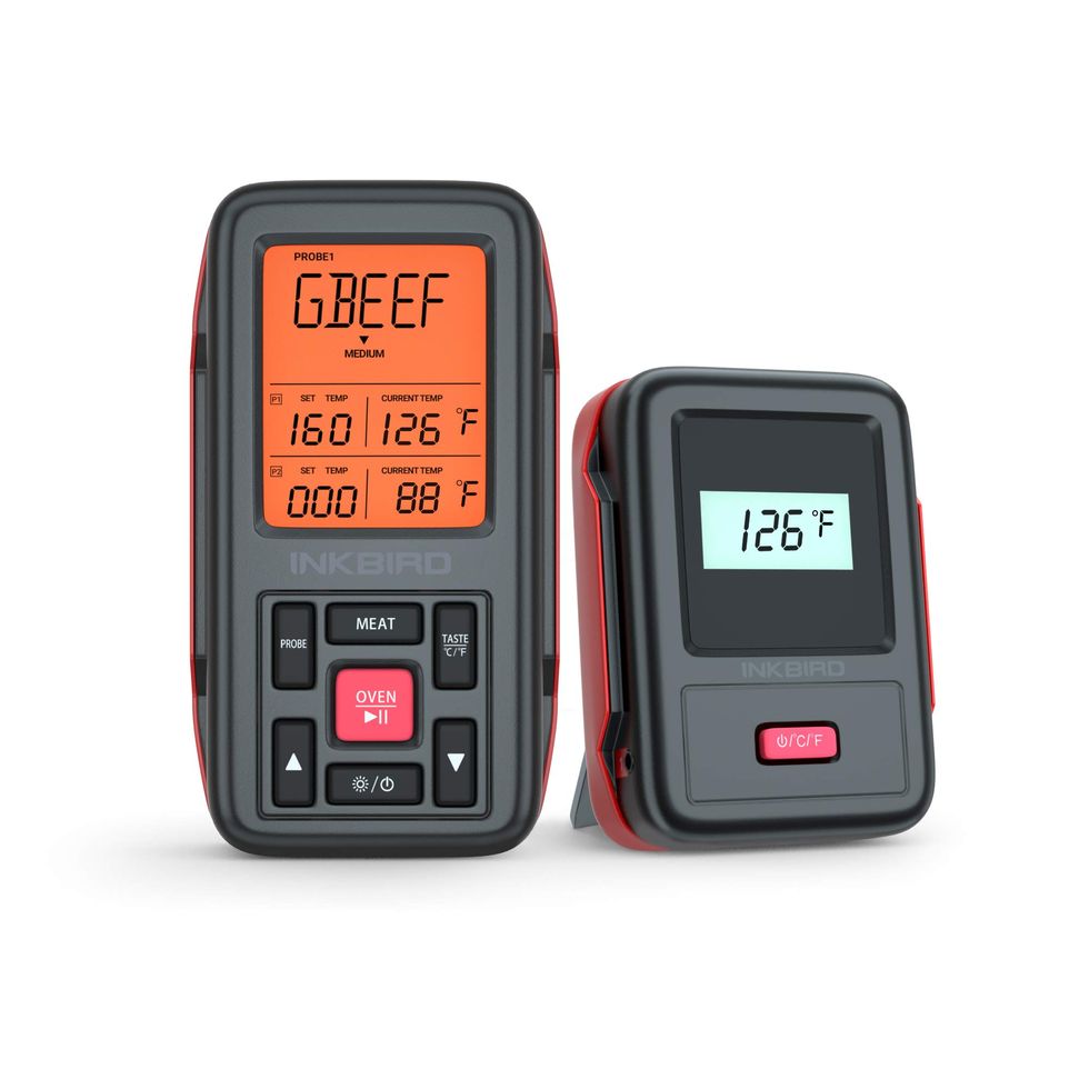 INKBIRD IRF-2SA 500FT Wireless Meat Thermometer for Grilling
