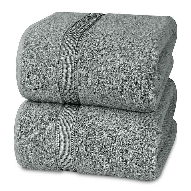 Towels Bathroom Large Plush and Durable XJ Cotton Bath Towel Great for  Wrap-Around Comfort and Dryness Towels Bathroom