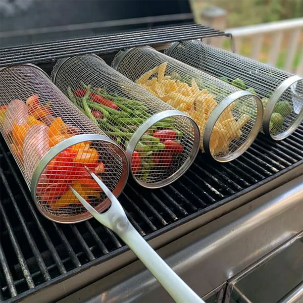 Rolling Grill Baskets