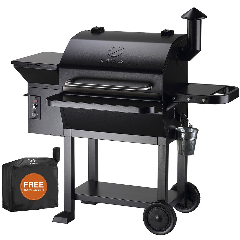 Eight-in-One Wood Pellet Grill and Smoker