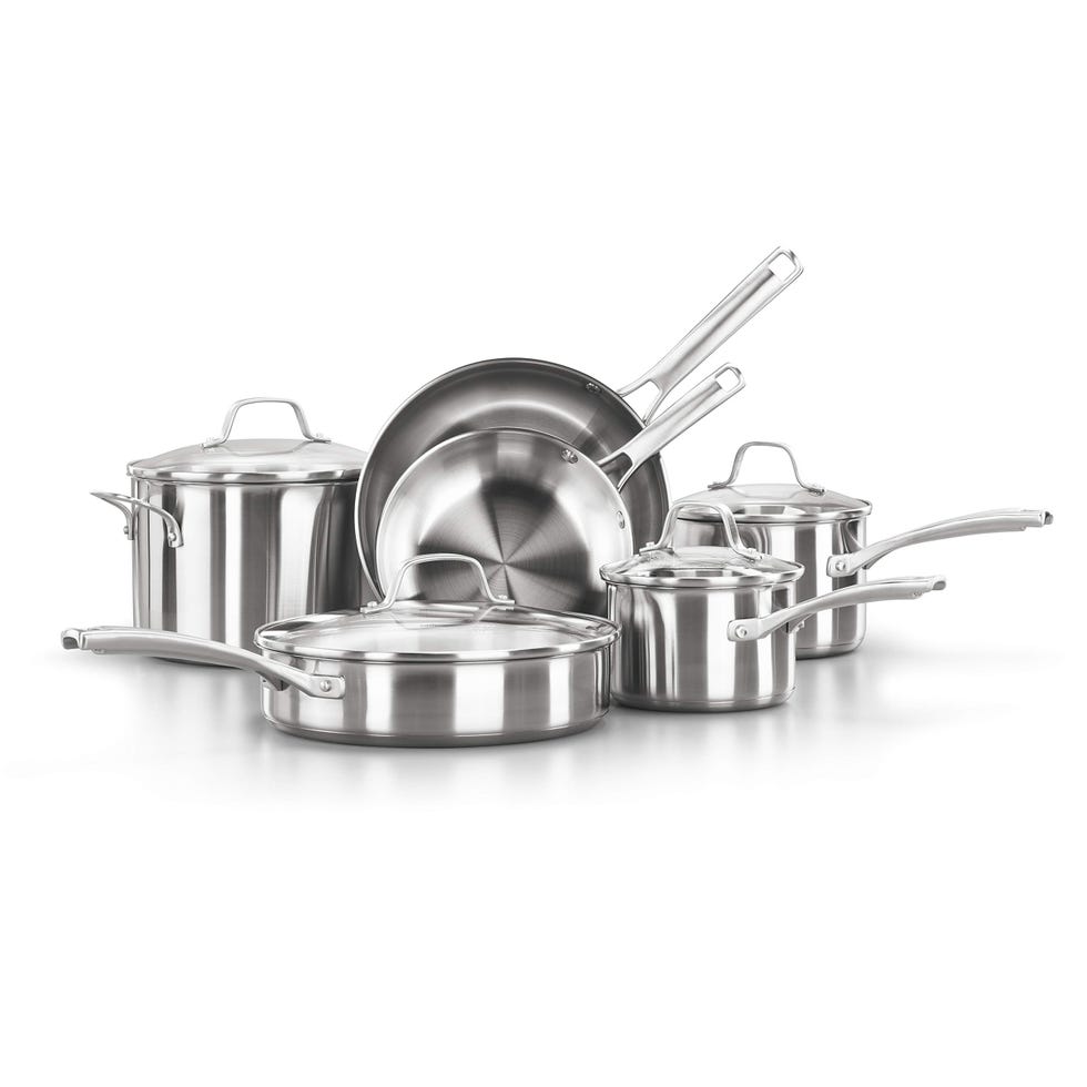 10-Piece Stainless Steel Set 