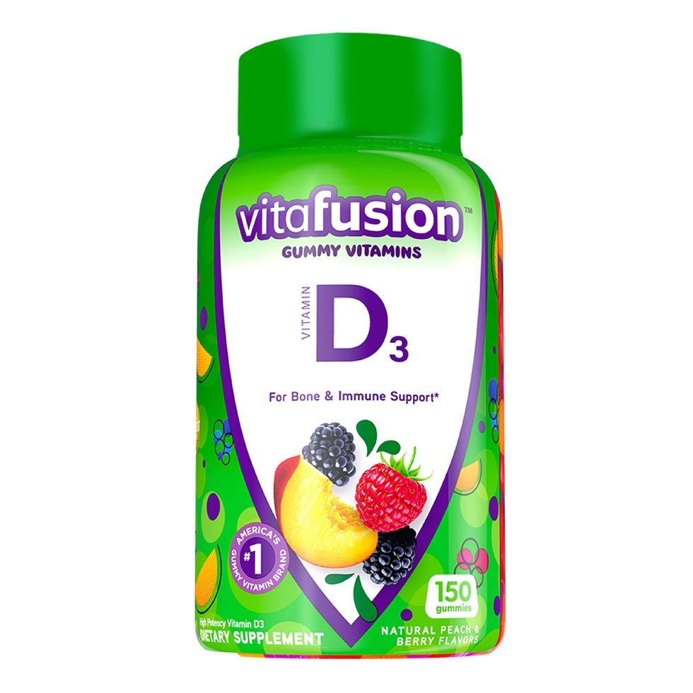 Vitamin D3 Gummy Vitamins for Bone and Immune System Support