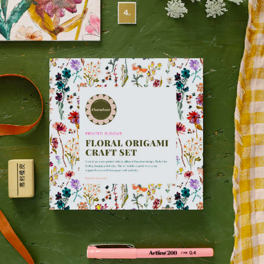 Floral Origami Craft Kit