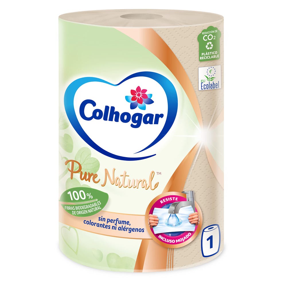 Papel biodegradable absorbente