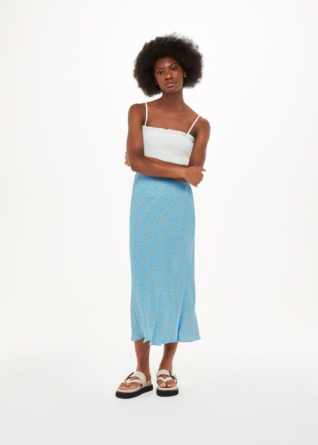 H&m bias 2025 cut skirt