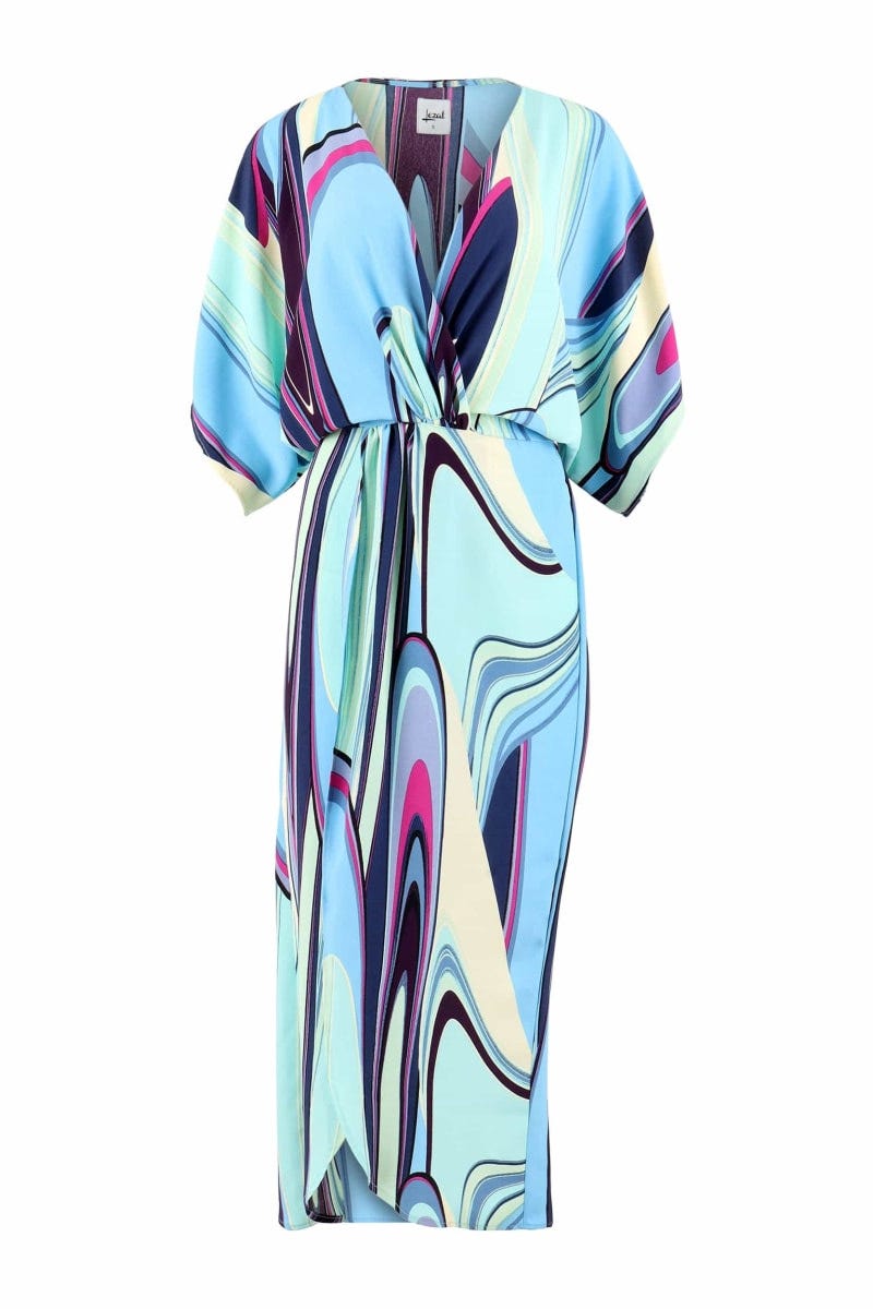 Indigo Wave Joey Maxi Dress