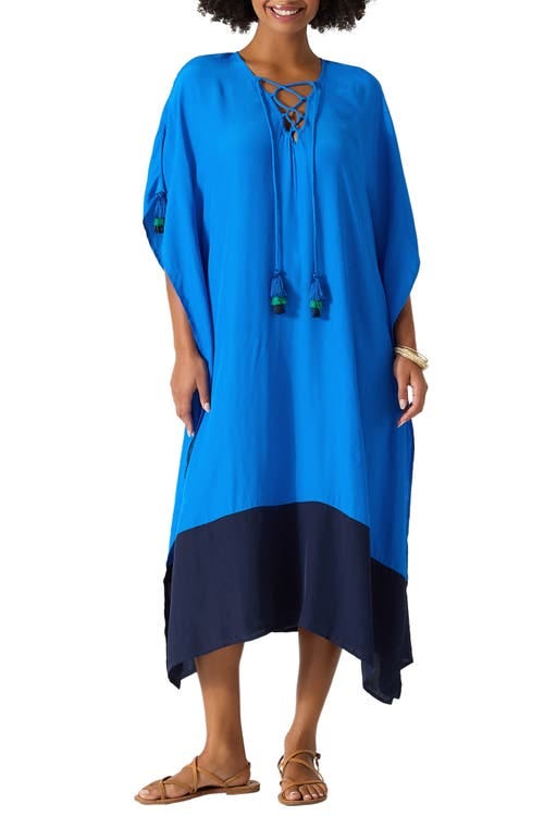 Colorblock Cover-Up Caftan Colorblock Cover-Up Caftan