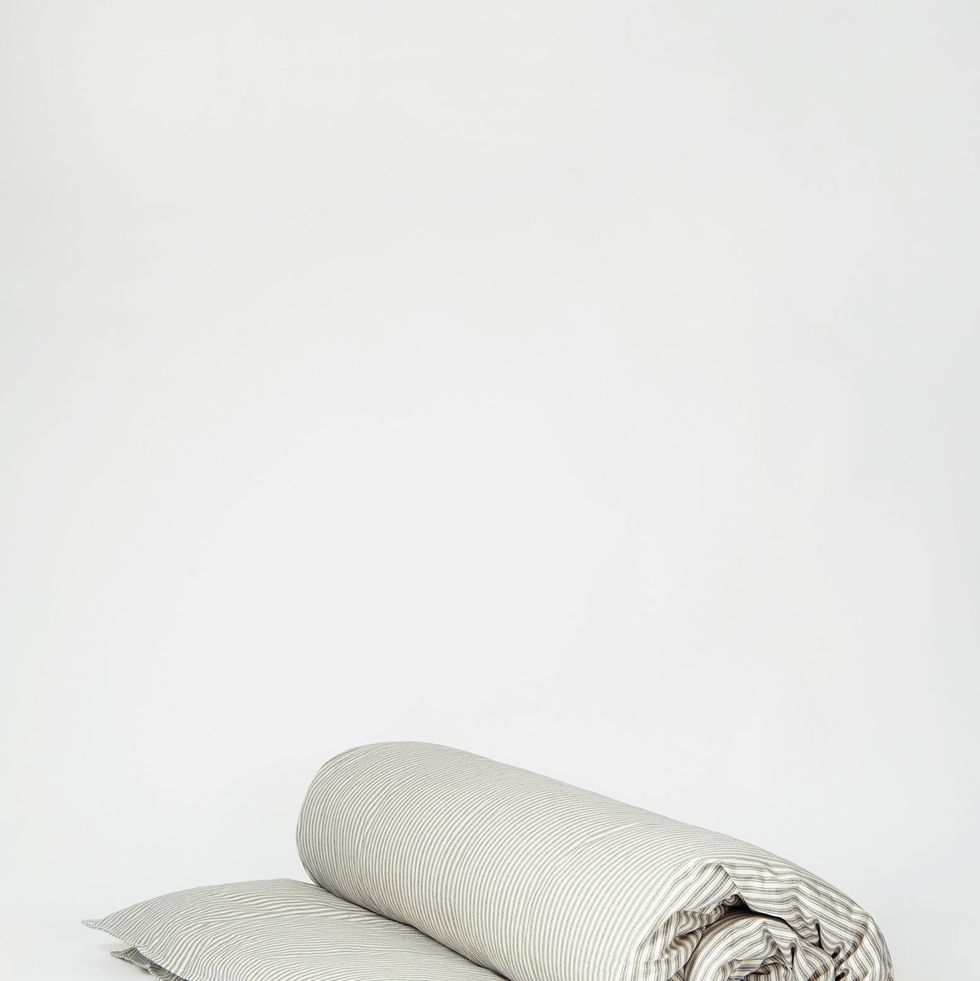 Organic Cotton Ticking Stripe Duvet Cover