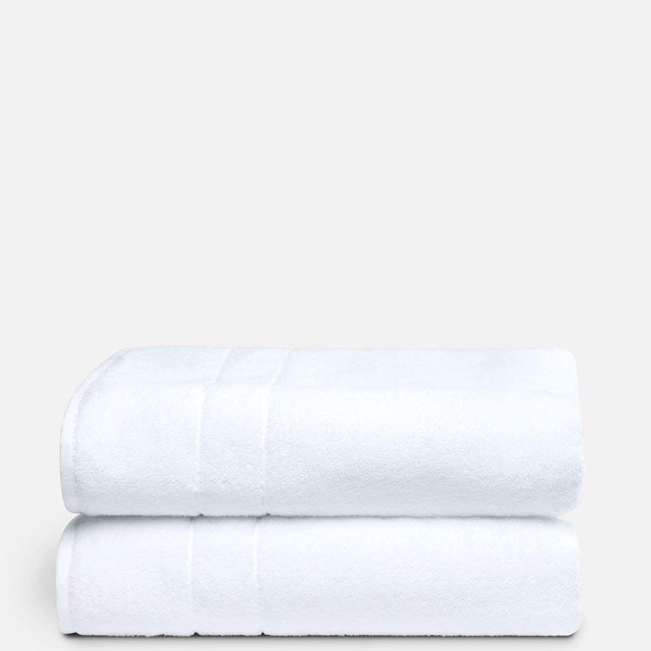 2 new FOREST GREEN Nestwell Hygro 100% Cotton 30x54 inch Bath Towels - JUNE  BUG