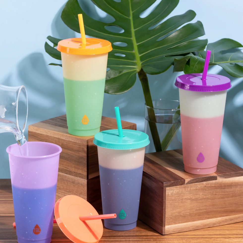 Tal Color Changing Cold Cups with Straw Set - Walmart Finds