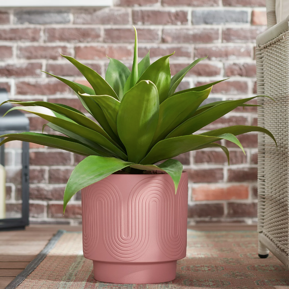 Amy Pink Wave Planter