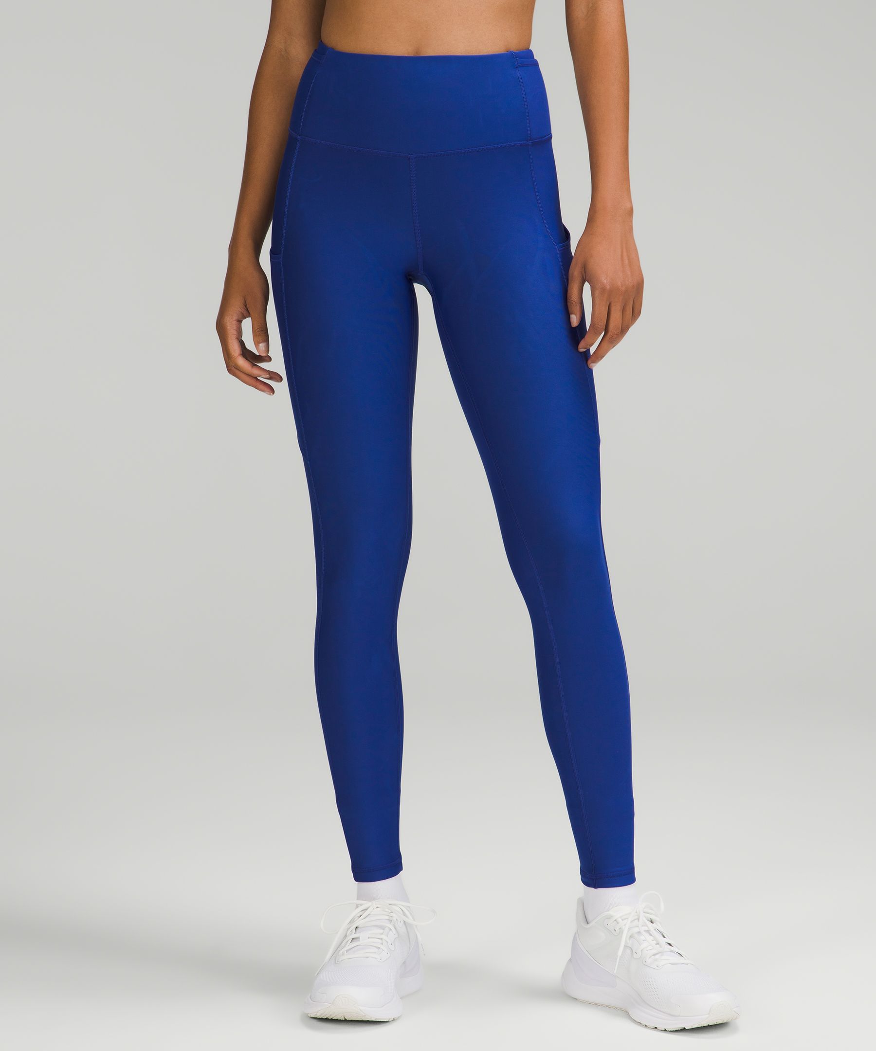 Blue lulu lemon outlet leggings