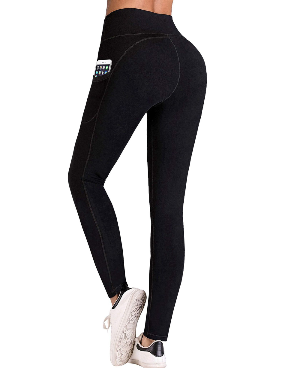 IUGA Leggings with Pockets for Women High Waisted Yoga Pants for Women Butt  Lift 