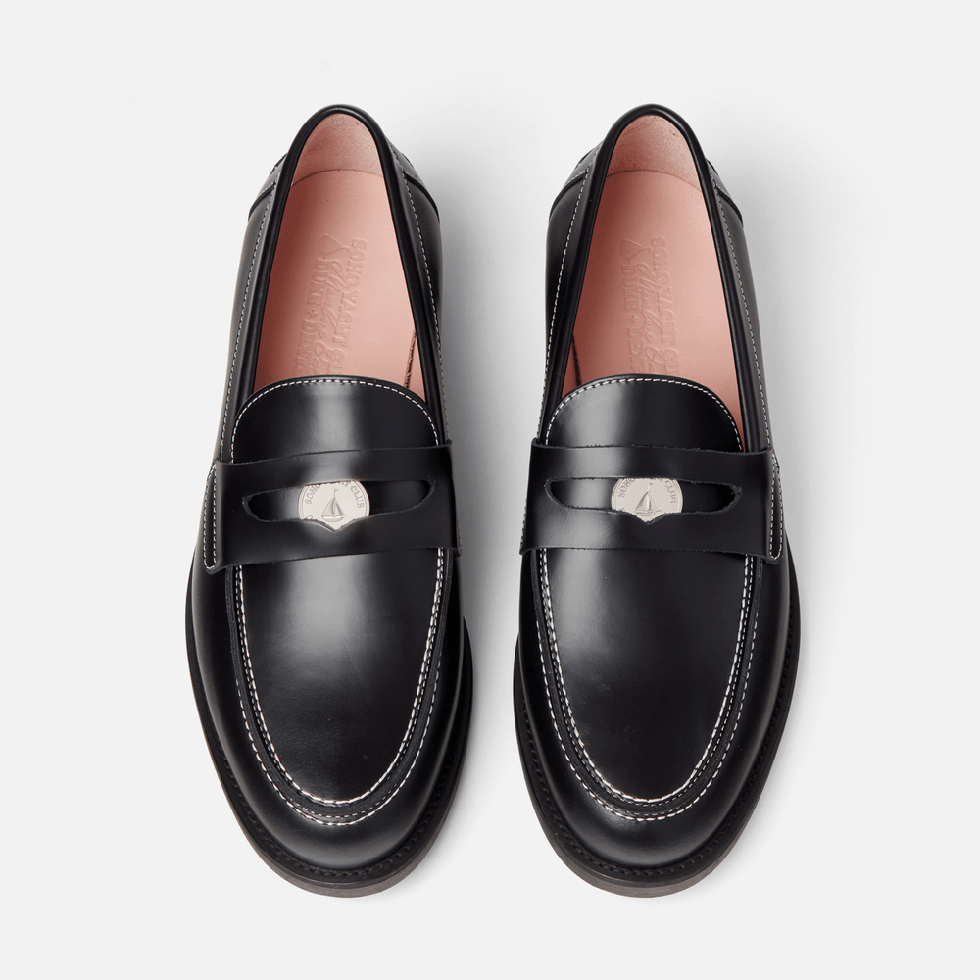 SYC Black X Pink Penny Loafer