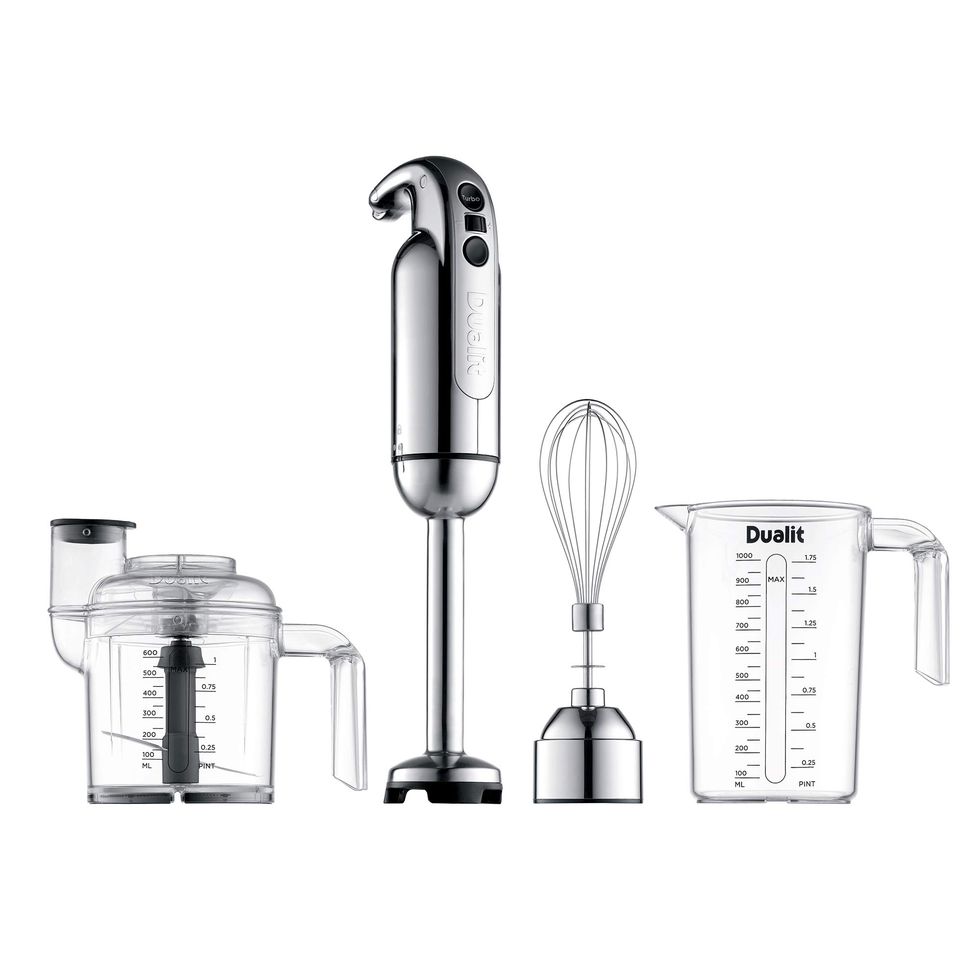 BOSCH Msm66155 Stainless Steel Handle With A Measuring Cup 1000 Watt Hand  Blender - Silver Black